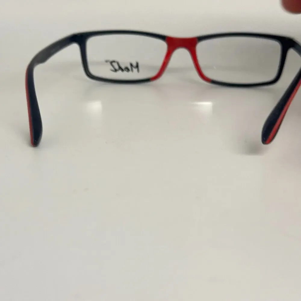 Modz Titanium Eyeglasses Frame Men's Magnum Black Rectangle 53-18-150 H17413‎